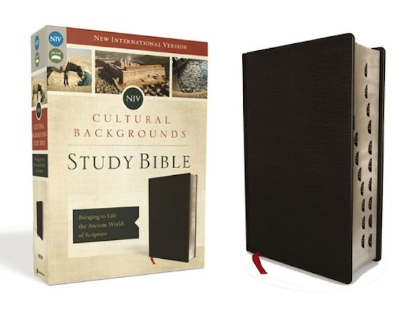 Cover image for NIV, Cultural Backgrounds Study Bible, Indexed, Bonded Leather, isbn: 9780310444435