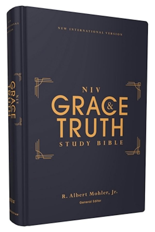 Cover image for Niv, the Grace and Truth Study Bible (Trustworthy and Practical Insights), Hardcover, Red Letter, Comfort Print, isbn: 9780310447122