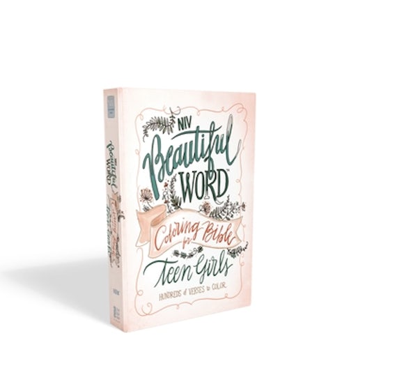 Cover image for NIV, Beautiful Word Coloring Bible for Teen Girls, Hardcover, isbn: 9780310447221
