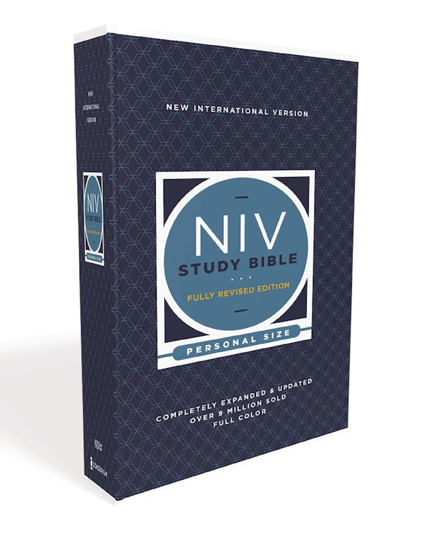 Cover image for NIV Study Bible, Fully Revised Edition, Personal Size, Paperback, Red Letter, Comfort Print, isbn: 9780310449096