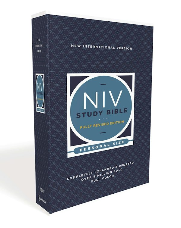 Cover image for NIV Study Bible, Fully Revised Edition, Personal Size, Paperback, Red Letter, Comfort Print, isbn: 9780310449096