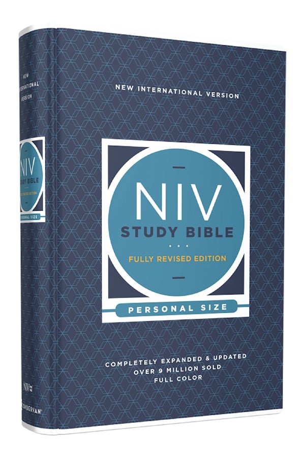 Cover image for NIV Study Bible, Fully Revised Edition, Personal Size, Hardcover, Red Letter, Comfort Print, isbn: 9780310449102