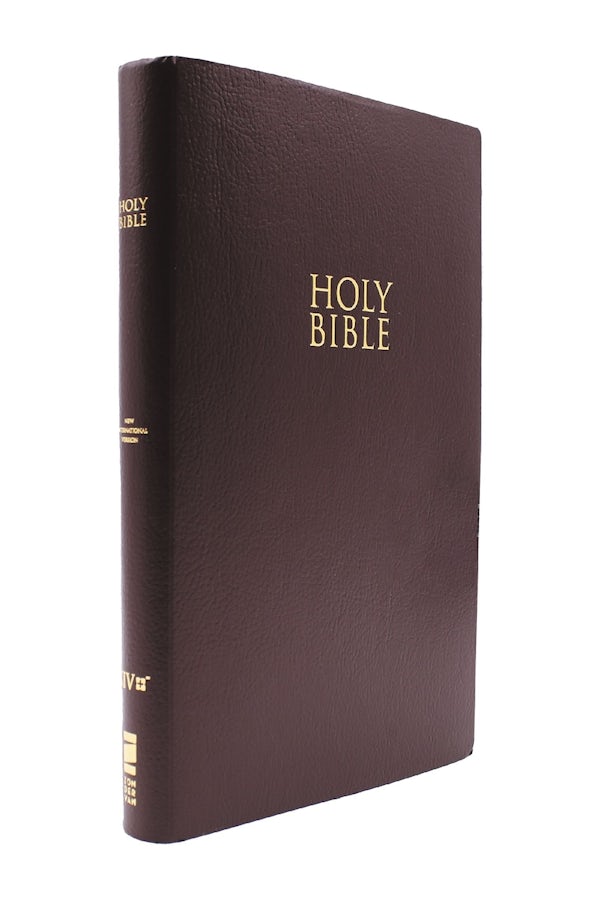 Cover image for Niv, Gift and Award Bible, Leather-Look, Burgundy, Red Letter Edition, Comfort Print, isbn: 9780310450368
