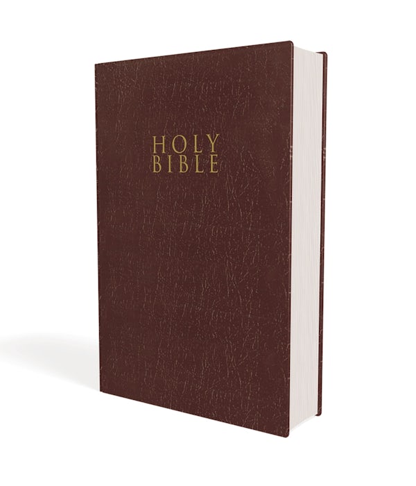 Cover image for Niv, Gift and Award Bible, Leather-Look, Burgundy, Red Letter Edition, Comfort Print, isbn: 9780310450368