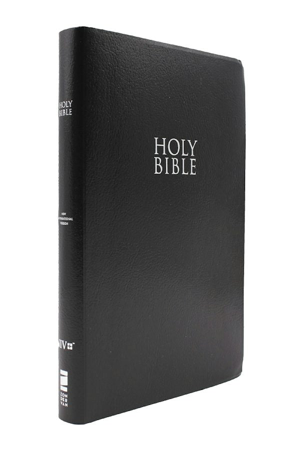 Cover image for Niv, Gift and Award Bible, Leather-Look, Black, Red Letter Edition, Comfort Print, isbn: 9780310450375