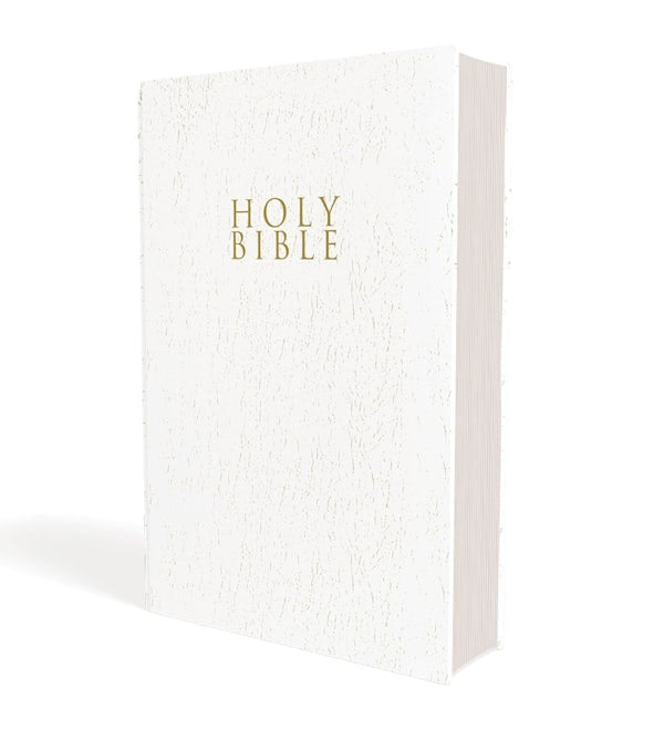 Cover image for Niv, Gift and Award Bible, Leather-Look, White, Red Letter Edition, Comfort Print, isbn: 9780310450382