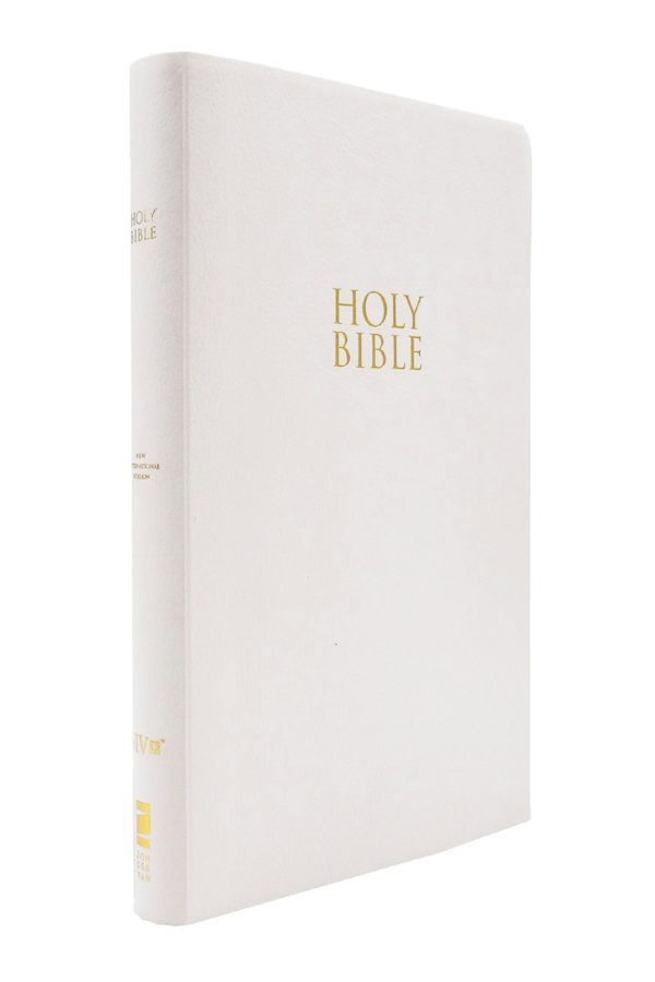 Cover image for Niv, Gift and Award Bible, Leather-Look, White, Red Letter Edition, Comfort Print, isbn: 9780310450382