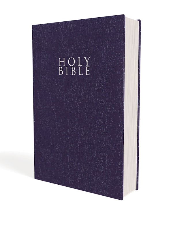 Cover image for Niv, Gift and Award Bible, Leather-Look, Blue, Red Letter Edition, Comfort Print, isbn: 9780310450399
