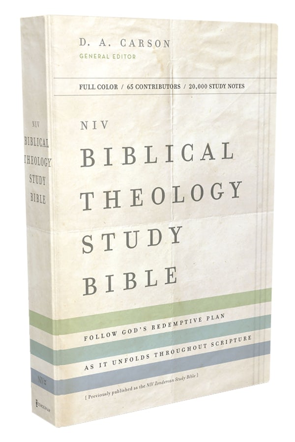 Cover image for NIV, Biblical Theology Study Bible, Hardcover, Comfort Print, isbn: 9780310450405