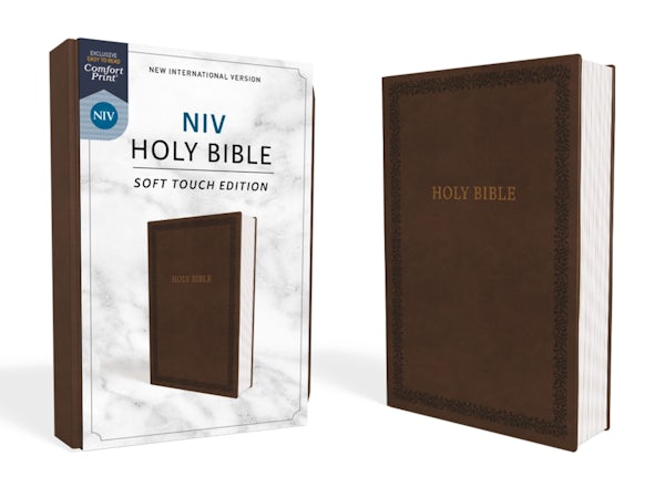 Cover image for NIV, Holy Bible, Soft Touch Edition, Imitation Leather, Brown, Comfort Print, isbn: 9780310450467