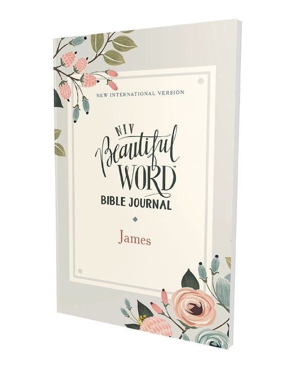 Cover image for Niv, Beautiful Word Bible Journal, James, Paperback, Comfort Print, isbn: 9780310454663
