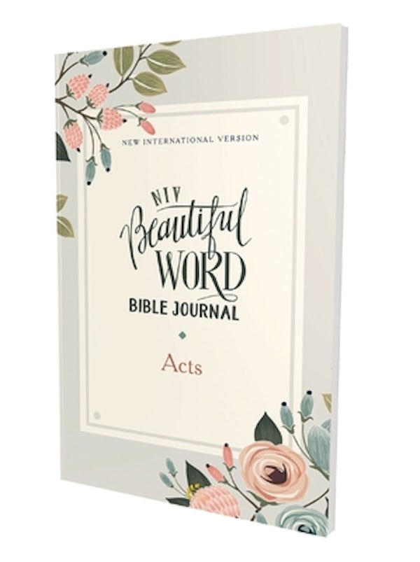 Cover image for Niv, Beautiful Word Bible Journal, Acts, Paperback, Comfort Print, isbn: 9780310455189