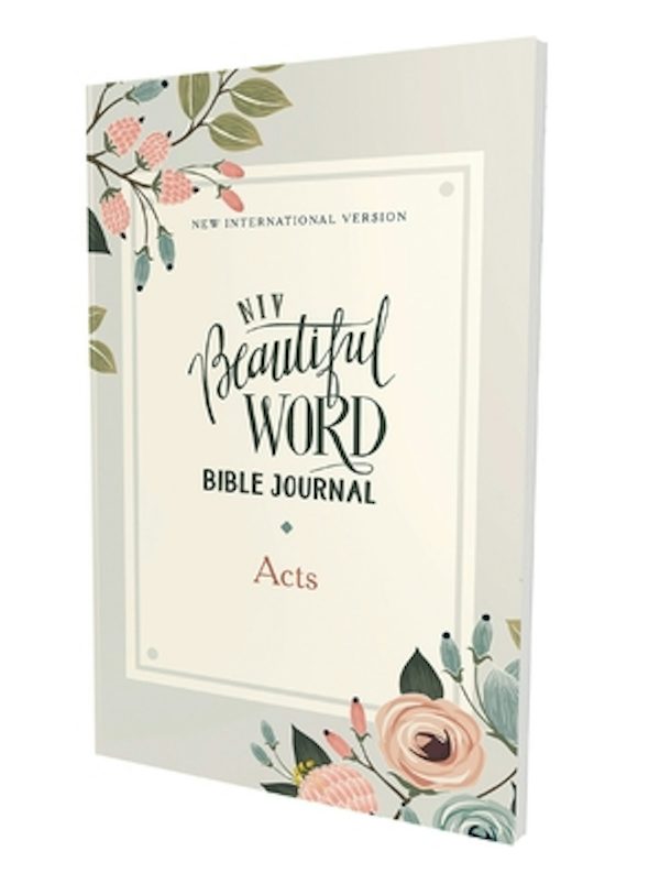 Cover image for Niv, Beautiful Word Bible Journal, Acts, Paperback, Comfort Print, isbn: 9780310455189