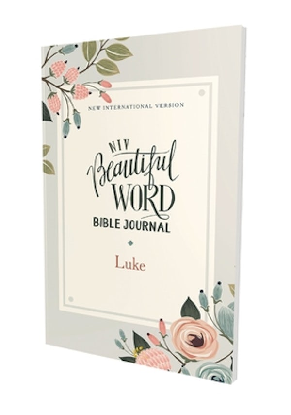 Cover image for Niv, Beautiful Word Bible Journal, Luke, Paperback, Comfort Print, isbn: 9780310455301