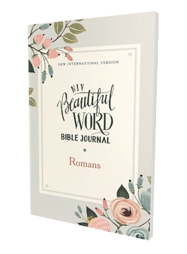 Cover image for Niv, Beautiful Word Bible Journal, Romans, Paperback, Comfort Print, isbn: 9780310455325