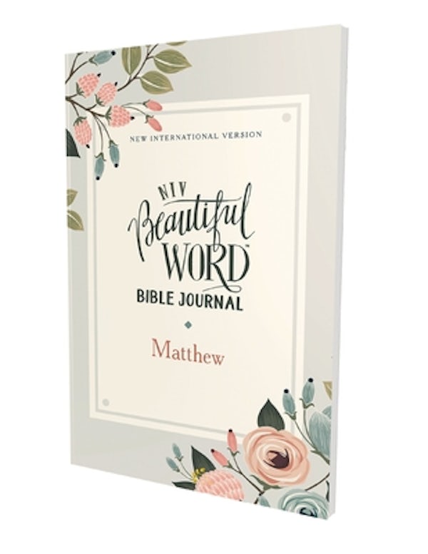 Cover image for Niv, Beautiful Word Bible Journal, Matthew, Paperback, Comfort Print, isbn: 9780310455783