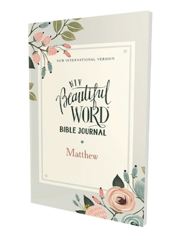 Cover image for Niv, Beautiful Word Bible Journal, Matthew, Paperback, Comfort Print, isbn: 9780310455783
