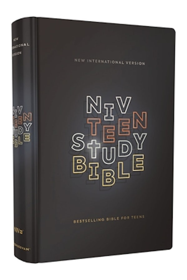 Cover image for Niv, Teen Study Bible (for Life Issues You Face Every Day), Hardcover, Navy, Comfort Print, isbn: 9780310455844