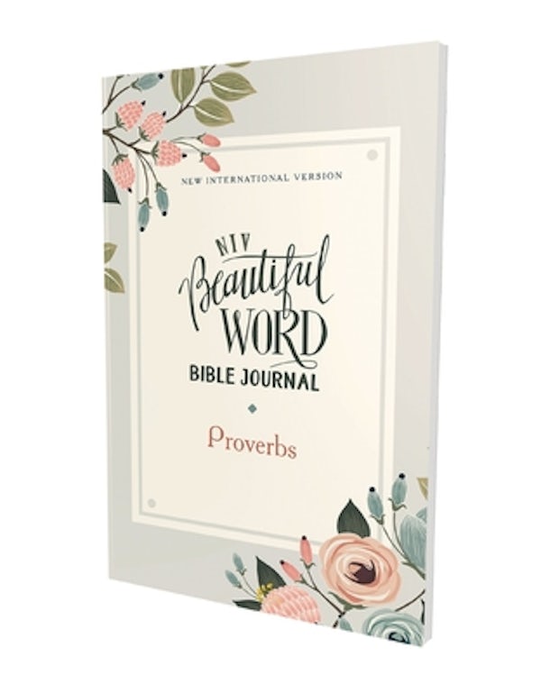 Cover image for Niv, Beautiful Word Bible Journal, Proverbs, Paperback, Comfort Print, isbn: 9780310456056