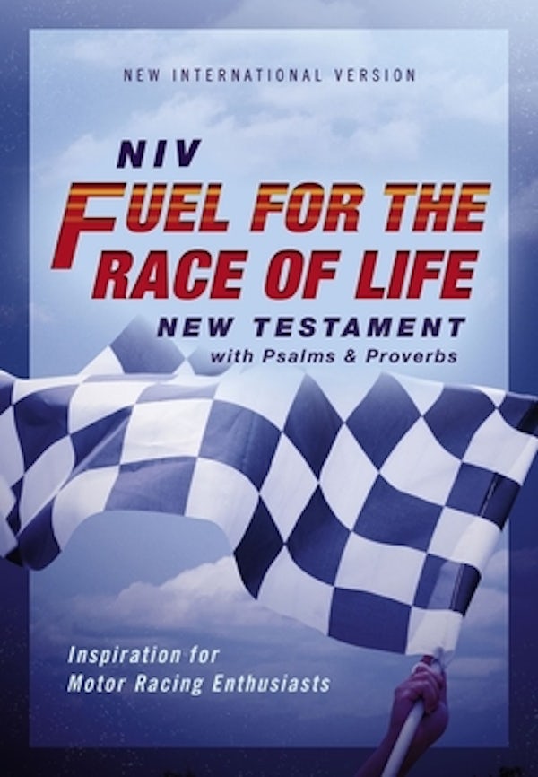 Cover image for Niv, Fuel for the Race of Life New Testament with Psalms and Proverbs, Pocket-Sized, Paperback, Comfort Print, isbn: 9780310457534