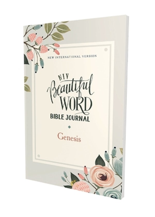 Cover image for Niv, Beautiful Word Bible Journal, Genesis, Paperback, Comfort Print, isbn: 9780310457565