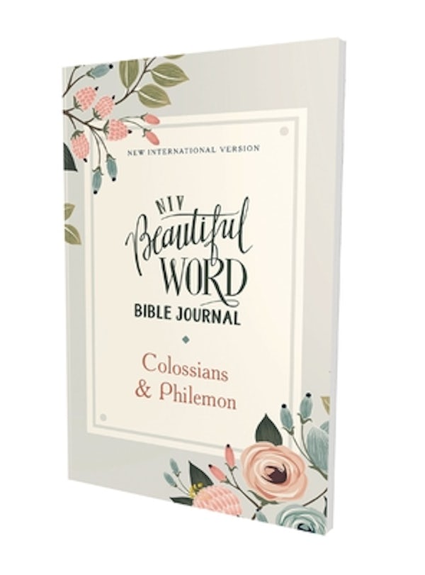 Cover image for Niv, Beautiful Word Bible Journal, Colossians and Philemon, Paperback, Comfort Print, isbn: 9780310457985