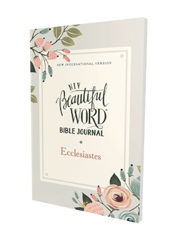 Cover image for Niv, Beautiful Word Bible Journal, Ecclesiastes, Paperback, Comfort Print, isbn: 9780310458043