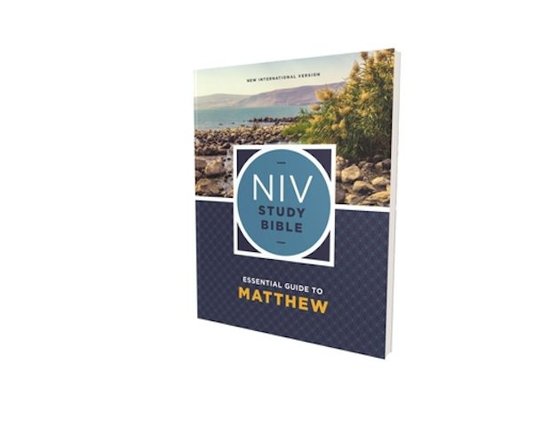 Cover image for NIV Study Bible Essential Guide to Matthew, Paperback, Red Letter, Comfort Print, isbn: 9780310460435