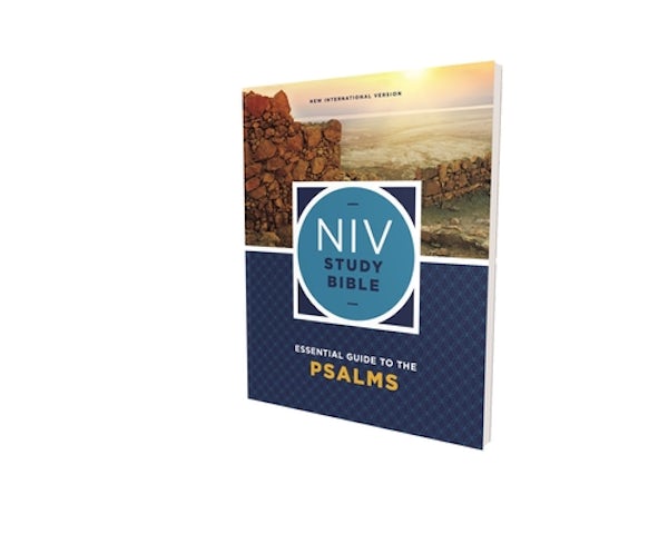 Cover image for NIV Study Bible Essential Guide to the Psalms, Paperback, Red Letter, Comfort Print, isbn: 9780310460442