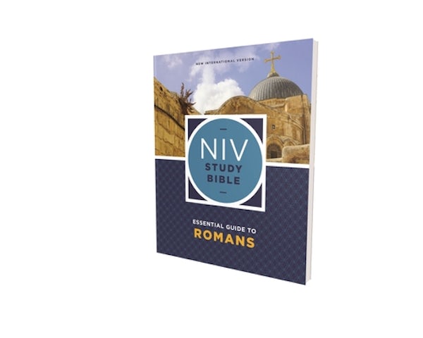 Cover image for NIV Study Bible Essential Guide to Romans, Paperback, Red Letter, Comfort Print, isbn: 9780310460459