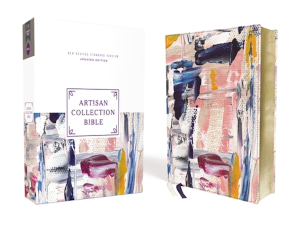Cover image for Nrsvue, Artisan Collection Bible, Leathersoft, Multi-Color/Blue, Comfort Print, isbn: 9780310460558