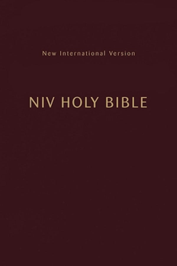 Cover image for Niv, Holy Bible, Compact, Paperback, Burgundy, Comfort Print, isbn: 9780310461241