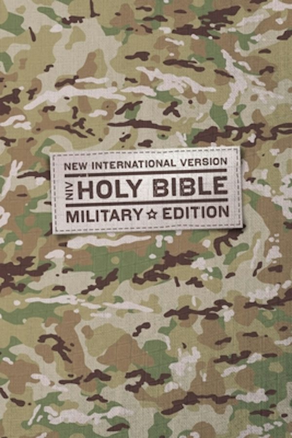 Cover image for Niv, Holy Bible, Military Edition, Compact, Paperback, Military Camo, Comfort Print, isbn: 9780310461265