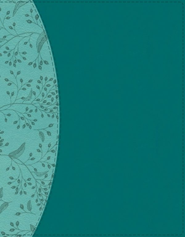 Cover image for Niv, Beautiful Word Bible, Updated Edition, Peel/Stick Bible Tabs, Leathersoft, Teal, Red Letter, Comfort Print, isbn: 9780310461623