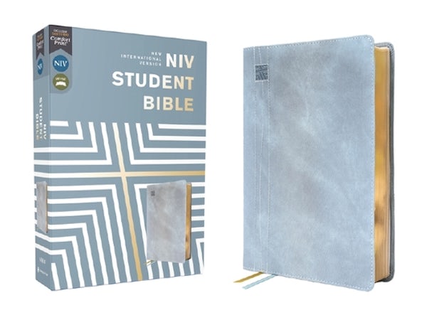 Cover image for Niv, Student Bible, Leathersoft, Teal, Comfort Print, isbn: 9780310461678