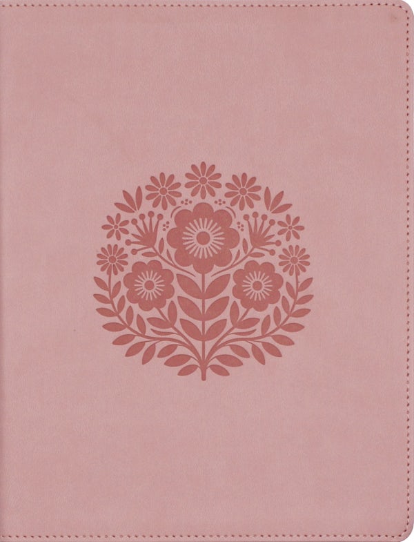 Cover image for Flourish: The NIV Bible for Women, Leathersoft, Pink, Comfort Print, isbn: 9780310462514