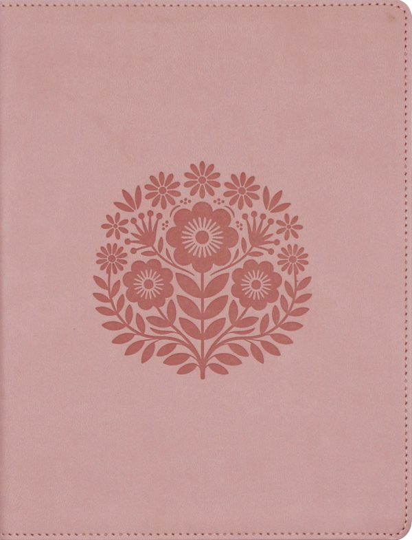 Cover image for Flourish: The NIV Bible for Women, Leathersoft, Pink, Comfort Print, isbn: 9780310462514