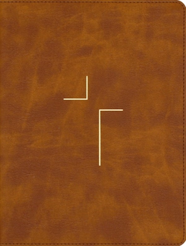 Cover image for The Jesus Bible, NIV Edition, Leathersoft, Tan, Comfort Print, isbn: 9780310463542