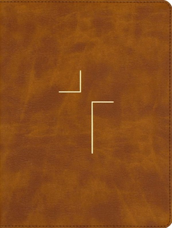 Cover image for The Jesus Bible, NIV Edition, Leathersoft, Tan, Comfort Print, isbn: 9780310463542