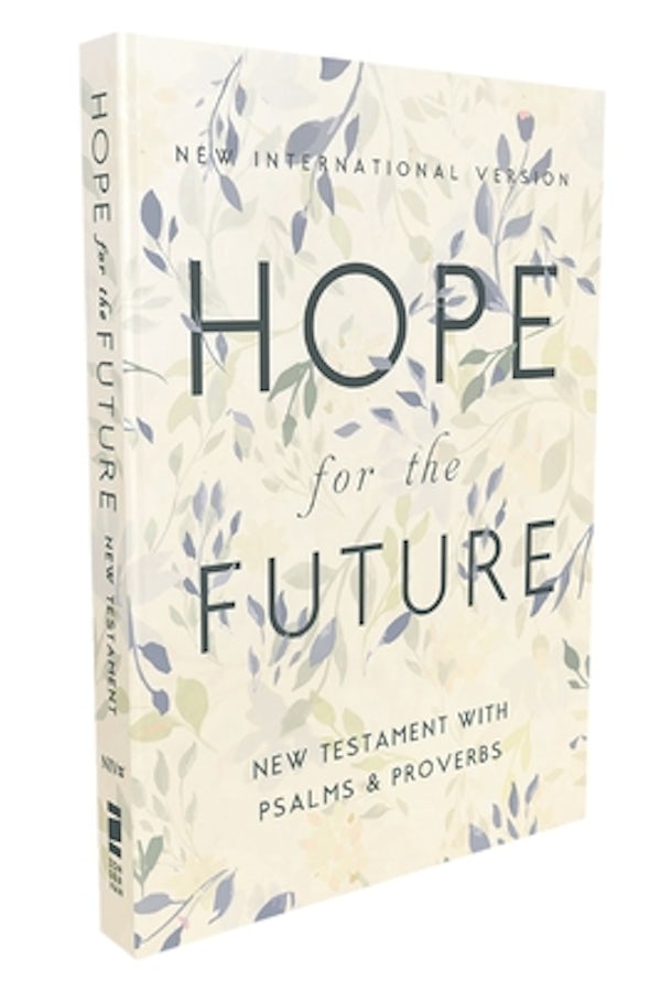 Cover image for Niv, Hope for the Future New Testament with Psalms and Proverbs, Pocket-Sized, Paperback, Comfort Print, isbn: 9780310463931