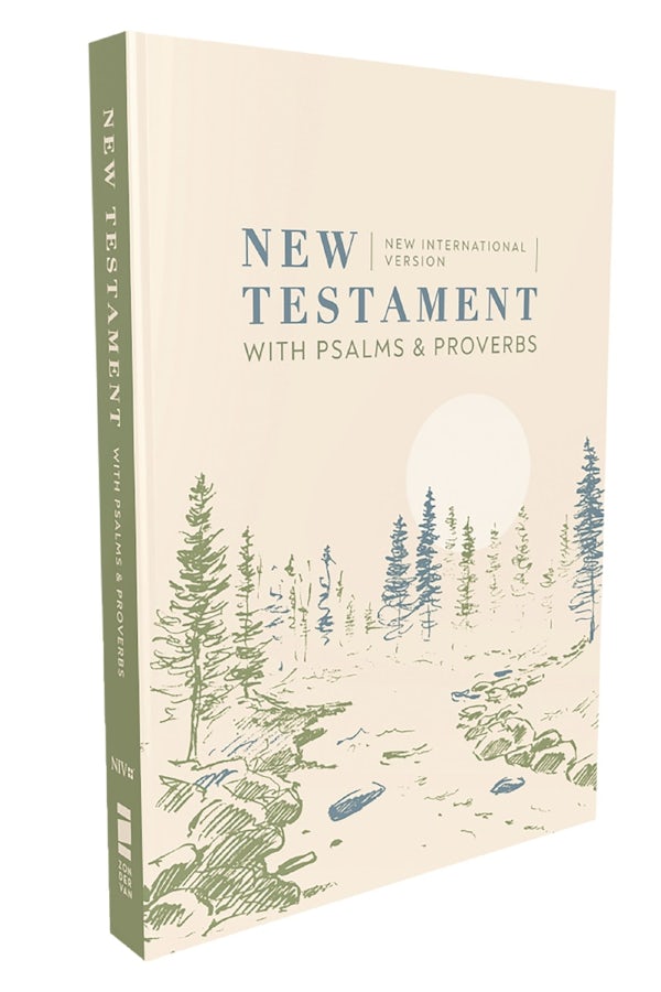 Cover image for Niv, New Testament with Psalms and Proverbs, Pocket-Sized, Paperback, Tree, Comfort Print, isbn: 9780310463986