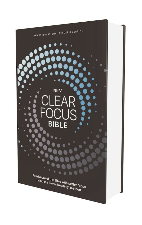 Cover image for Nirv, Clear Focus Bible, Hardcover, Charcoal/Blue, isbn: 9780310465522