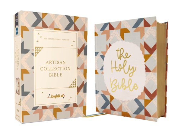 Cover image for Niv, Artisan Collection Bible, Cloth Over Board, Multi-Color/Quilted, Red Letter, Comfort Print, isbn: 9780310466833
