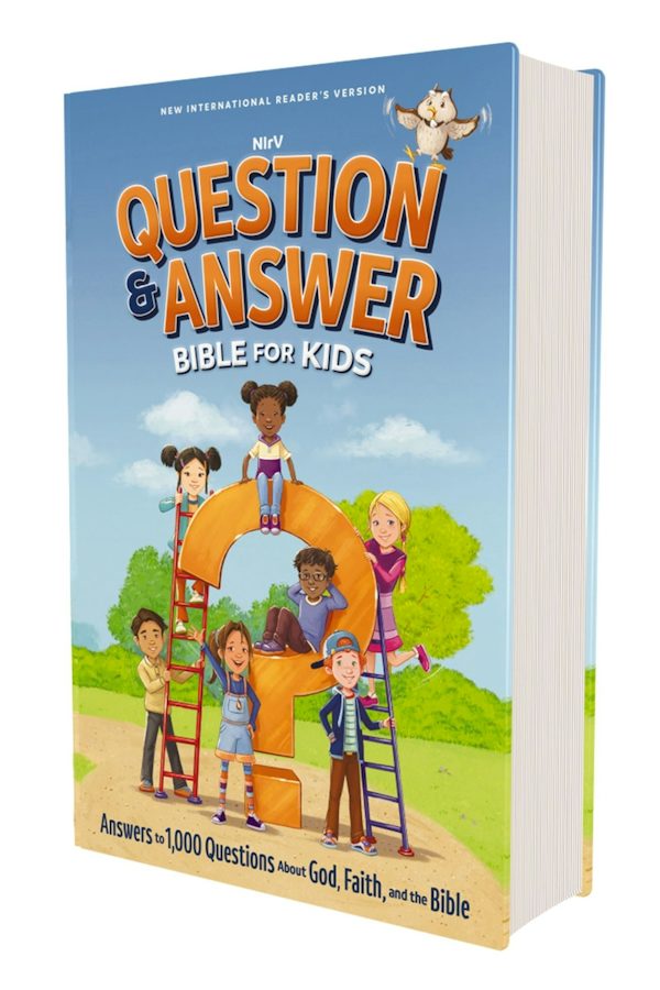 Cover image for Nirv, Question and Answer Bible for Kids, Hardcover, Comfort Print, isbn: 9780310466901