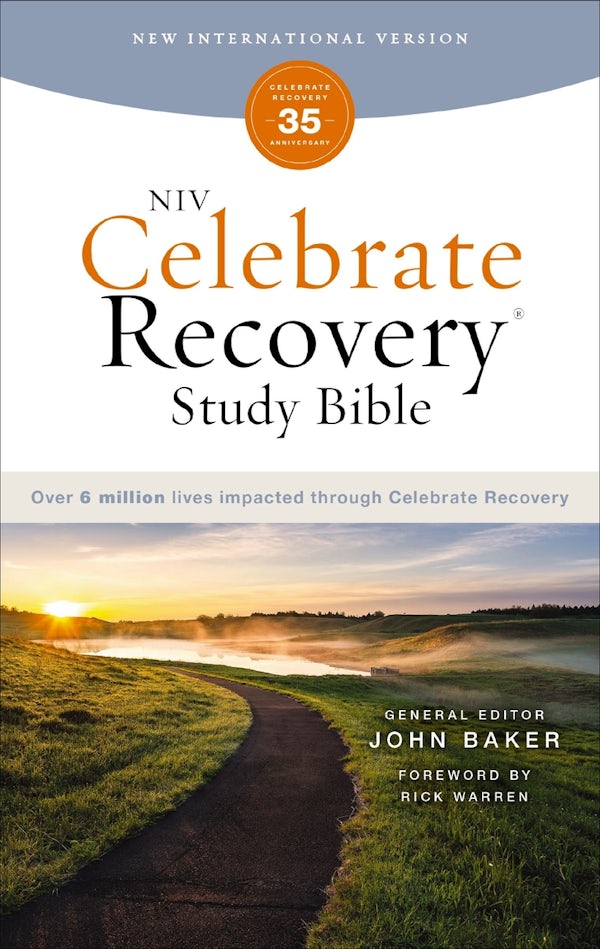 Cover image for Niv, Celebrate Recovery Study Bible (35th Anniversary Edition), Paperback, Comfort Print, isbn: 9780310466949