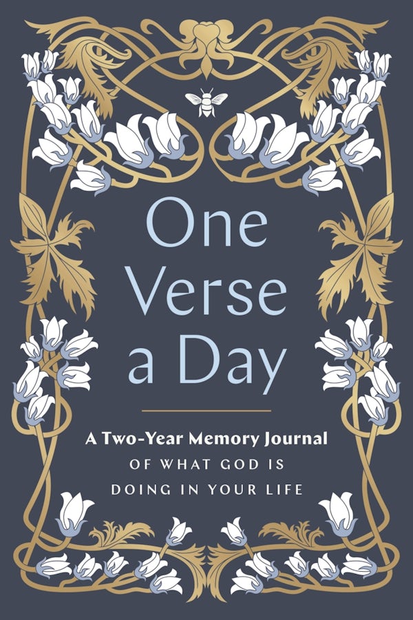Cover image for One Verse a Day (Prayer Journal), isbn: 9780310467274