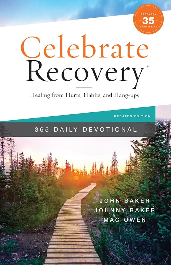 Cover image for Celebrate Recovery 365 Daily Devotional, 35th Anniversary Edition, isbn: 9780310467489