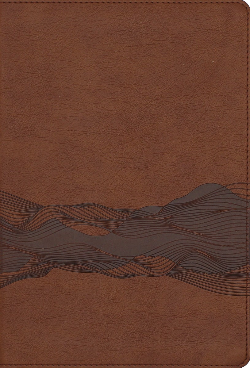 Cover image for Niv, Timeline Bible, Leathersoft, Brown, Red Letter, Comfort Print, isbn: 9780310467502