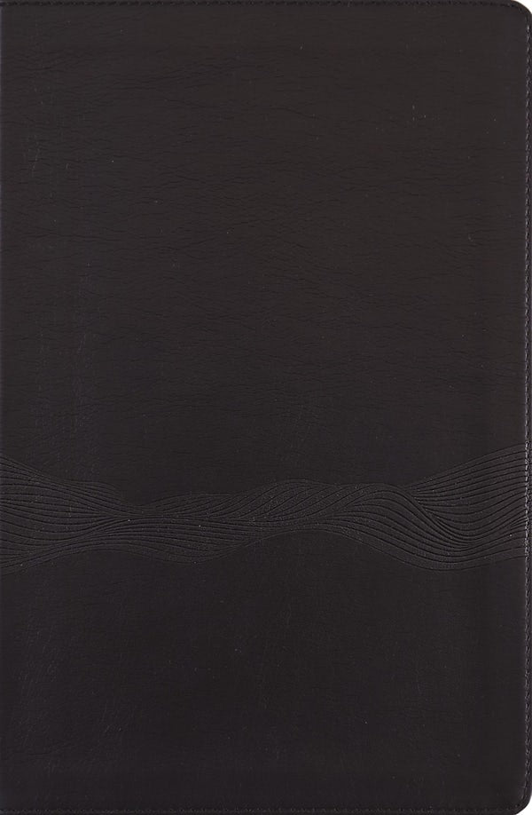 Cover image for Nasb, Timeline Bible, Leathersoft, Black, Red Letter, 1995 Text, Comfort Print, isbn: 9780310467533