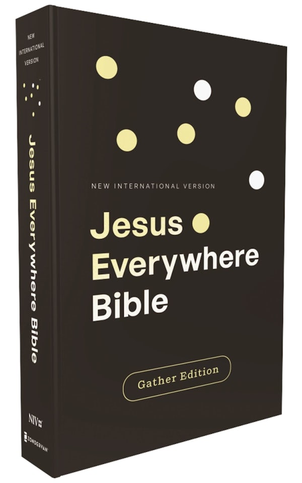 Cover image for Niv, Jesus Everywhere Outreach Bible, Larger Print, Paperback, Comfort Print, isbn: 9780310467571